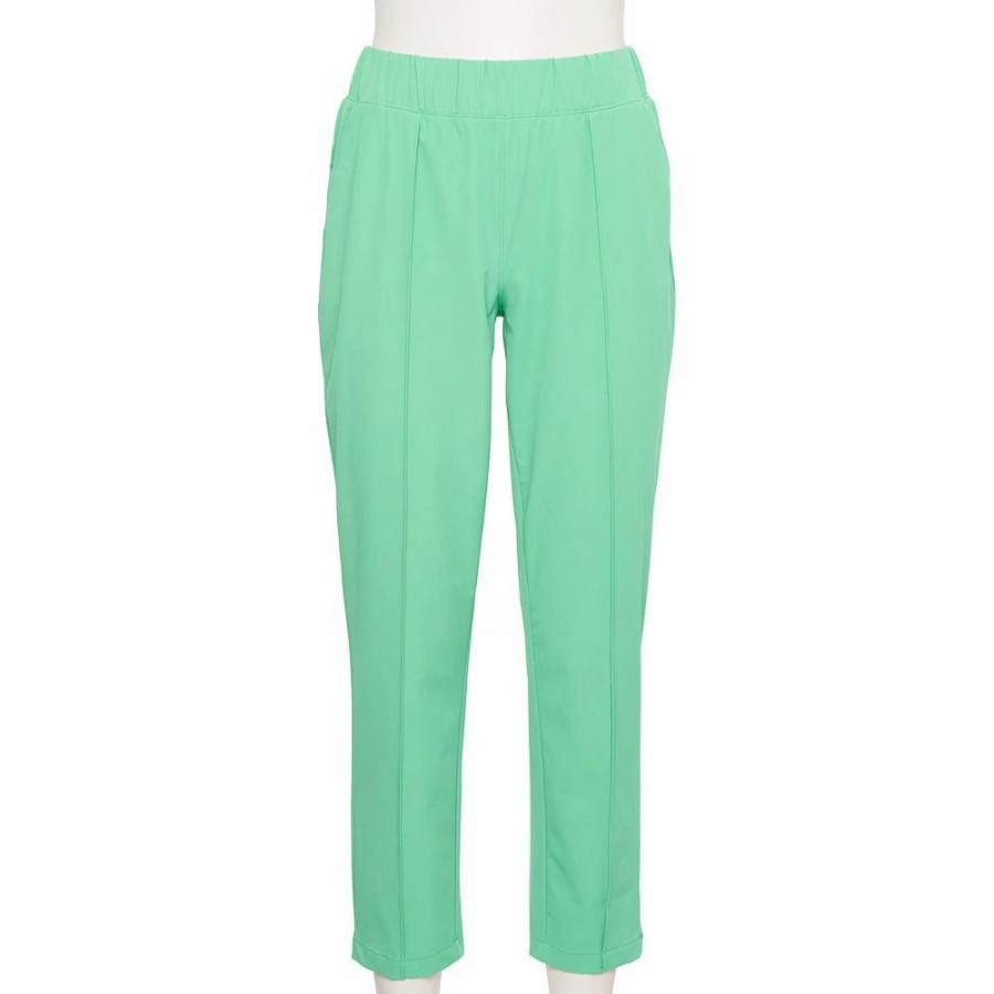 Pants * | Women'S Tek Gear Pintuck Golf Pants