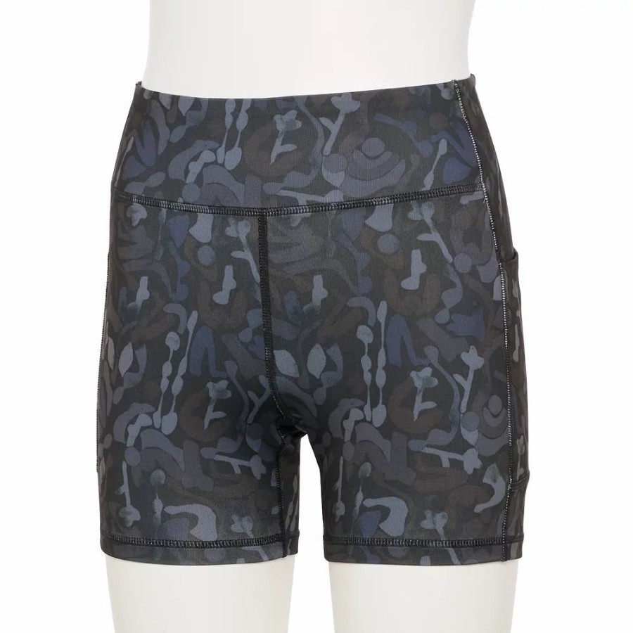 Shorts * | Women'S Tek Gear Core 5-In. High-Waisted Bike Shorts