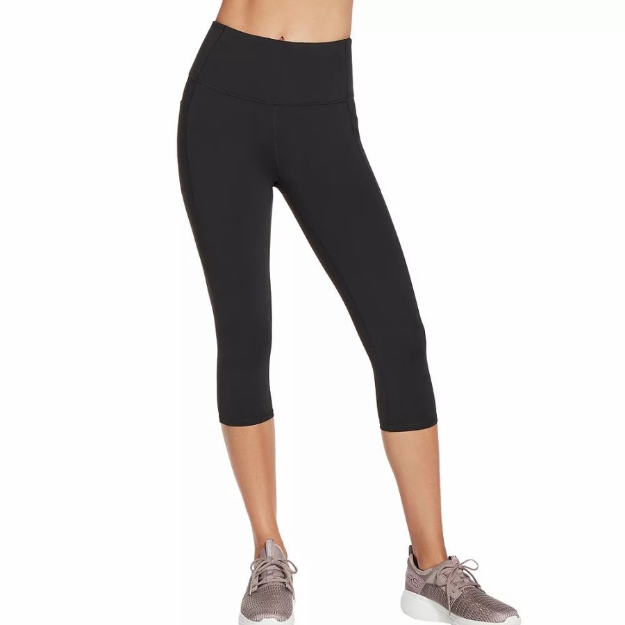 Crops & Capris * | Women'S Skechers Gowalk Goflex High-Waisted Capri Leggings