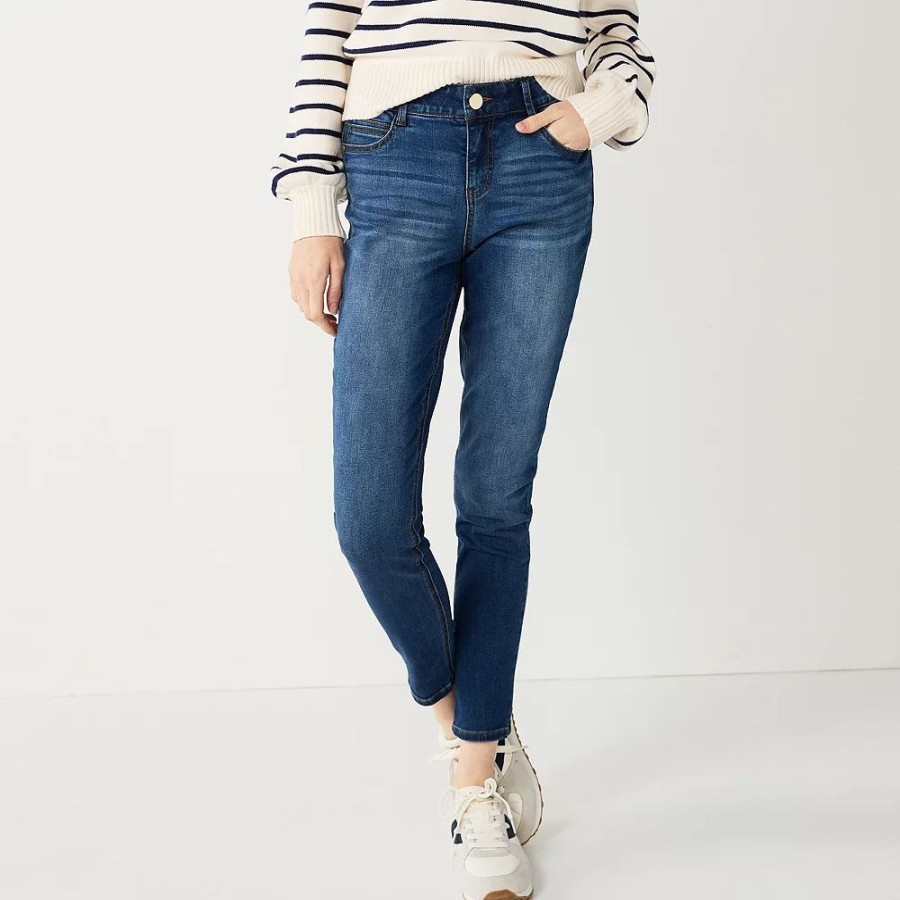 Jeans * | Women'S Draper James Rsvp Classic Tapered Skinny Jeans