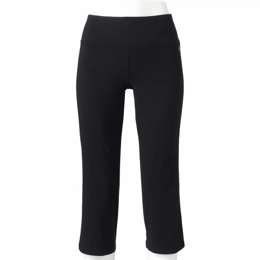 Crops & Capris * | Jockey Sport Slim Flare Capris