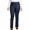 Jeans * | Plus Size Lands' End Recover High-Rise Bootcut Jeans