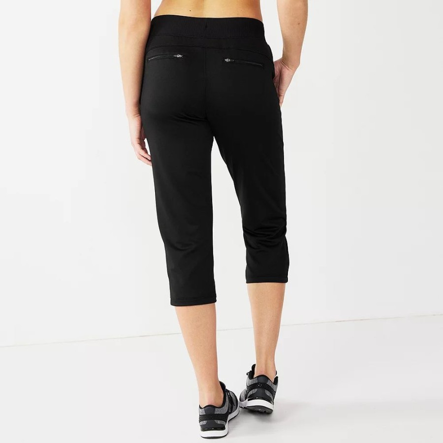 Crops & Capris * | Women'S Tek Gear Weekend French Terry Capris