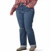 Jeans * | Plus Size Lee Legendary Mid-Rise Boyfriend Jean