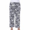 Pants * | Plus Size White Mark Floral Print Palazzo Pants