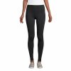 Pants * | Petite Lands' End Seamless Moisture-Wicking Active Leggings