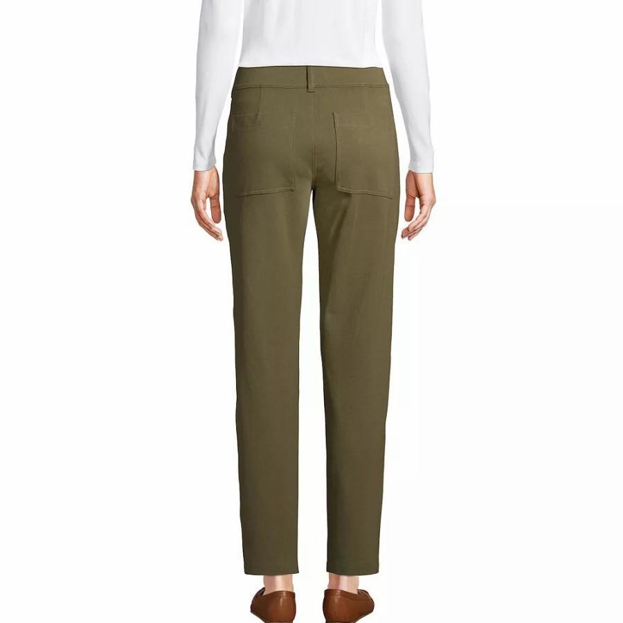 Pants * | Women'S Tall Lands' End Starfish Pull-On Utility Ankle Pants