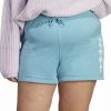 Shorts * | Plus Size Adidas Essentials Linear French Terry Shorts