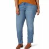 Jeans * | Plus Size Lee Legendary Straight Leg Jeans